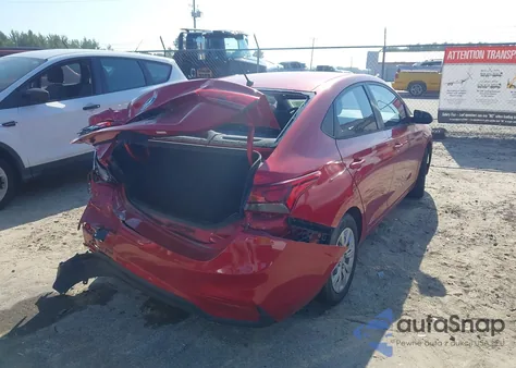 2021 Hyundai Accent Se из США, поврежденный, VIN 3KPC24A69ME129479